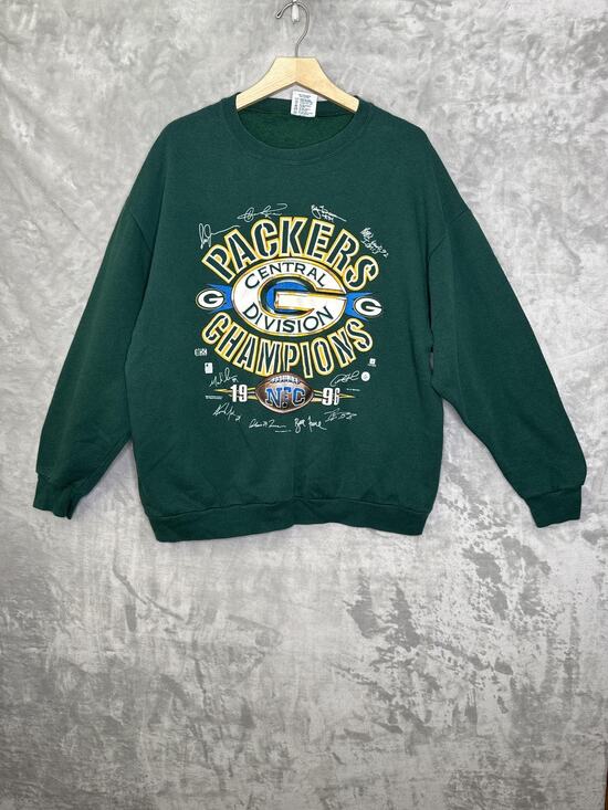 Delta Other - Vtg Green Bay Packers Sweatshirt Mens 2XL Green Crewneck NFL Football Delta 90s